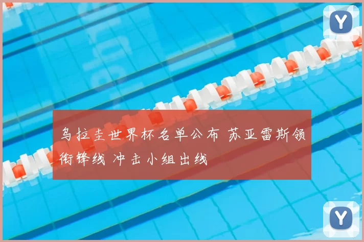 乌拉圭世界杯名单公布 苏亚雷斯领衔锋线 冲击小组出线